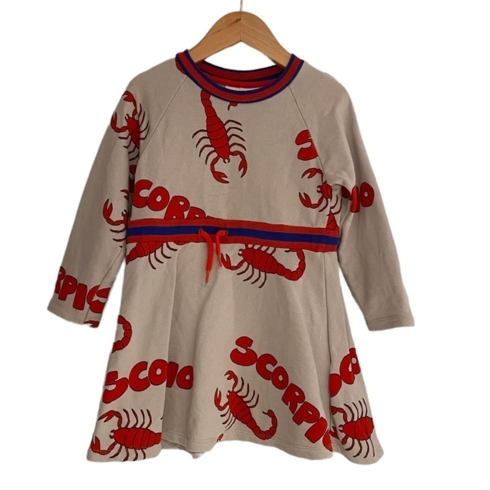 Mini RODINI Scorpio sweater dress, size 92/98 (1.5-3) generous fit!